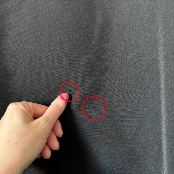 Sam Edelman Asymmetric Zip Parka Black Winter Puffer Coat Womens Large - Picture 10 of 17